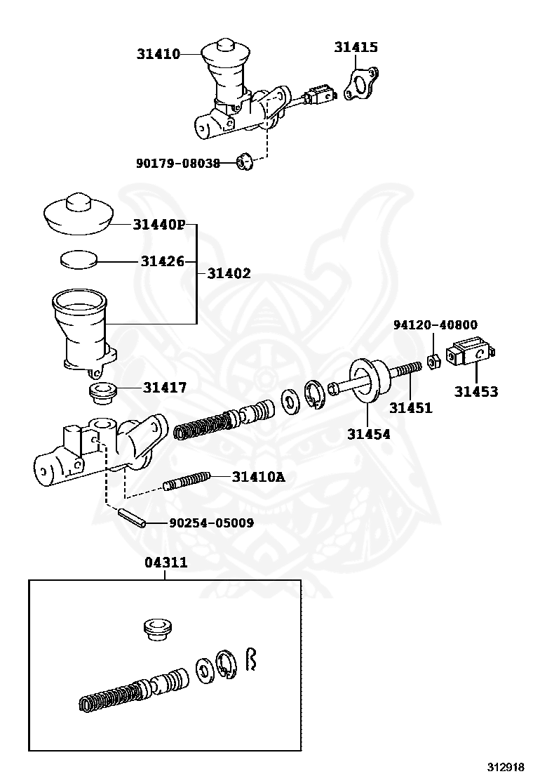 04311-60110 - Toyota - Clutch Master Cylinder Kit - Nengun Performance